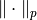 \| \cdot \|_p