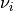 \nu_i