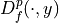 D_f^p(\cdot, y)