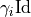 \gamma_i \mathrm{Id}